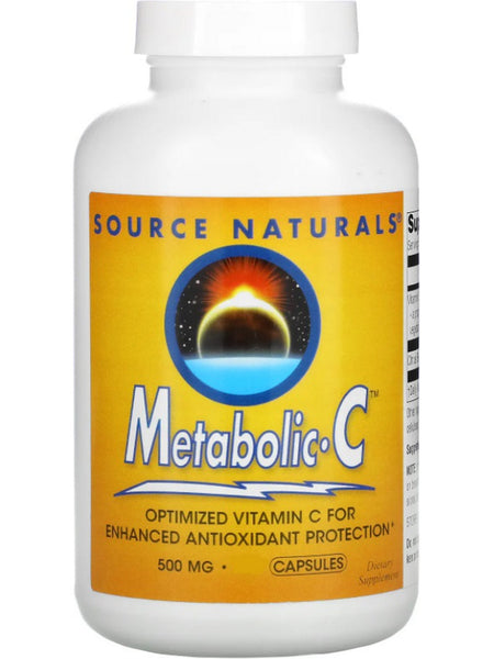 Source Naturals, Metabolic C™ 500 mg, 90 capsules