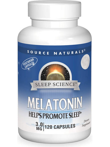 Source Naturals, Sleep Science® Melatonin 3 mg, 120 capsules