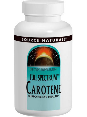 Source Naturals, Carotene Full Spectrum, 30 softgels