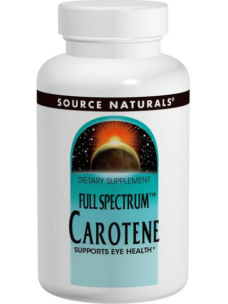 Source Naturals, Carotene Full Spectrum, 60 softgels