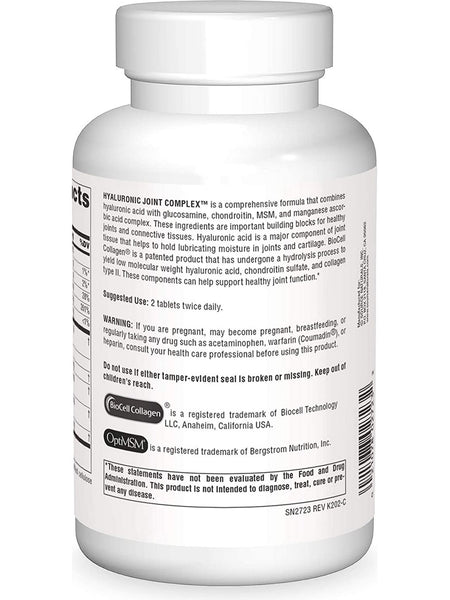 Source Naturals, Hyaluronic Joint Complex™, 240 tablets