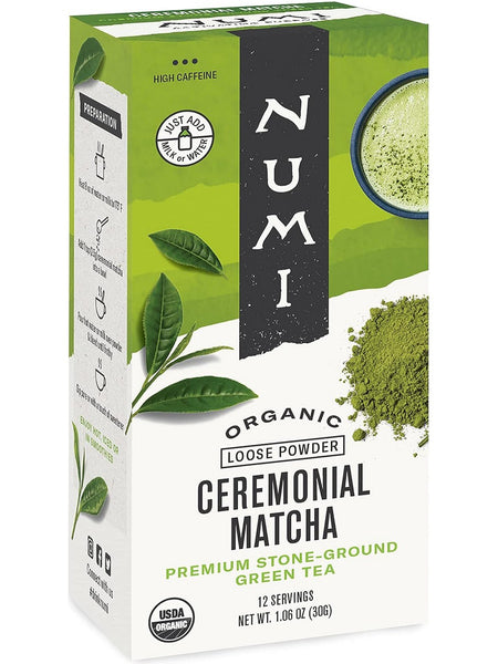 ** 12 PACK ** Numi, Ceremonial Matcha, 12 Servings