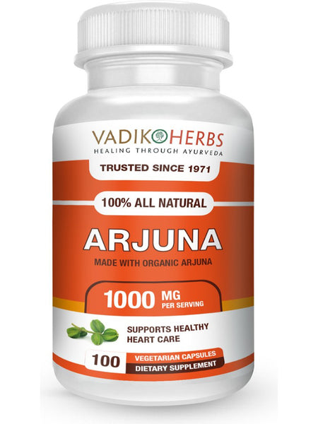 Arjuna, 100 ct, Vadik Herbs