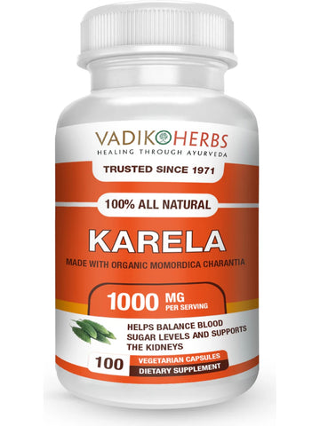 Vadik Herbs, Karela, 100 ct