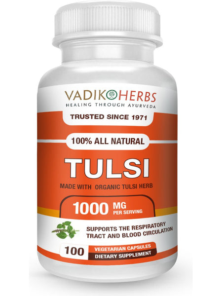 Tulsi, 100 ct, Vadik Herbs