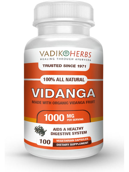 Vidanga, 100 ct, Vadik Herbs