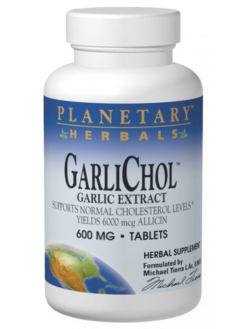 Planetary Herbals, GarliChol Garlic Preparation 6mg Allicin, 200 ct